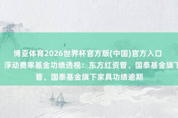 博亚体育2026世界杯官方版(中国)官方入口 【515投保日】浮动费率基金功绩透视:东方红资管、国泰基金旗下家具功绩逾期